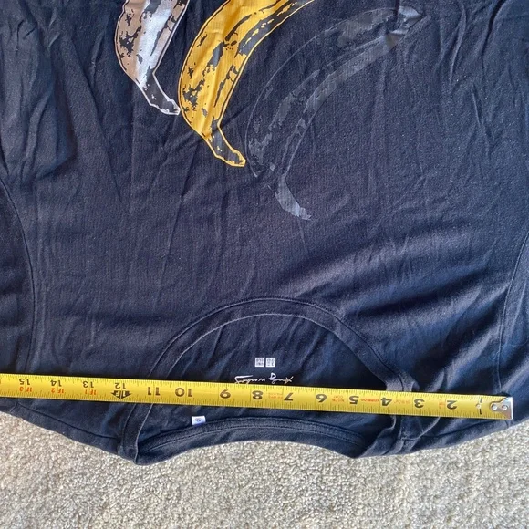 Uniqlo Andy Warhol Bananas T-Shirt-Women's XL-SPRZ NY-Silver Banana T - Picture 5 of 8